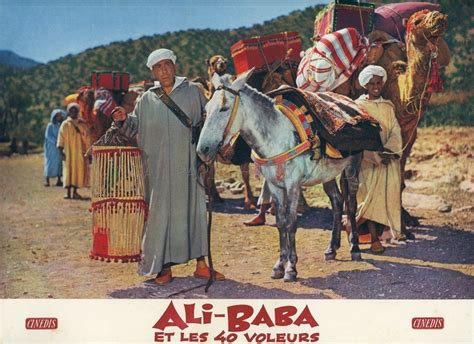 affiches photos d exploitation bandes annonces ali baba et les 40 voleurs 1954 jacques
