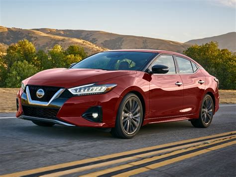 Spacious interior · new 3.6l v6 engine · driver select ride mode 2021 Nissan Maxima Price Jump Distances 4DSC from Altima