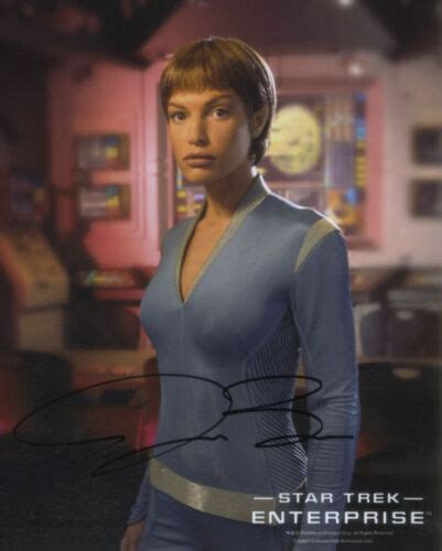 Jolene Blalock Autogramm Star Gate Star Trek Enterprise Dr House