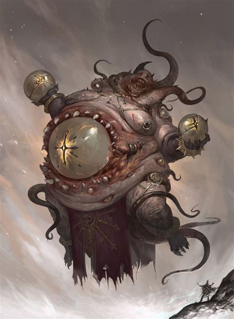 Morbid Fantasy — Beholder Creature Concept By Minjun Kim Monster