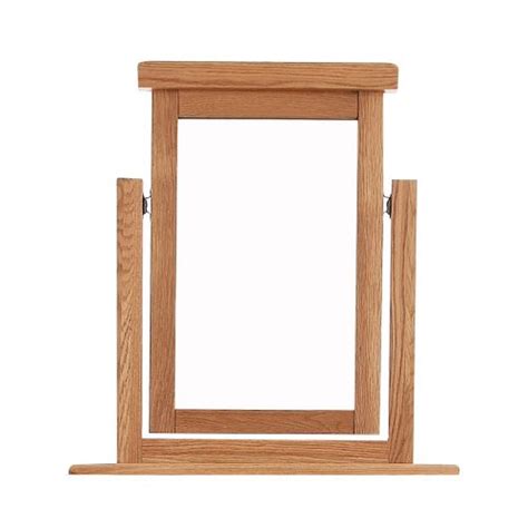 Galloway Oak Vanity Mirror Glenross Furniture