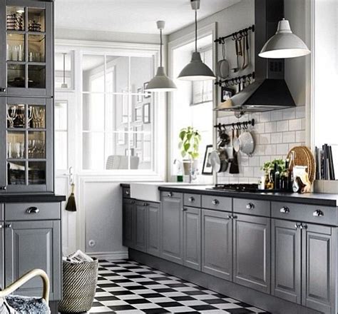 Maybe you would like to learn more about one of these? IKEA Bodbyn Fitted Kitchen - Grey | Haus küchen, Ikea ...