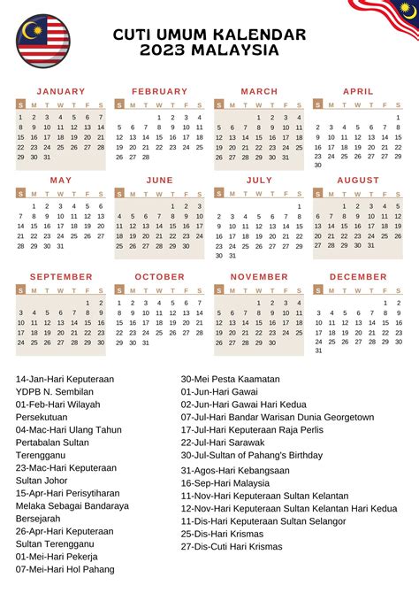 School Holiday May 2024 Malaysia - Tybi Lorinda