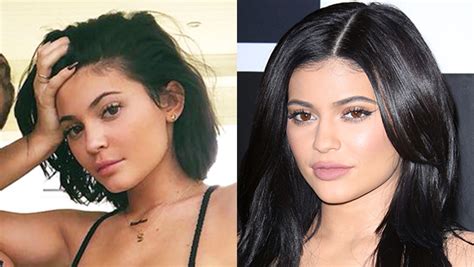 kylie jenner s lip fillers removed she reveals new look hollywood life