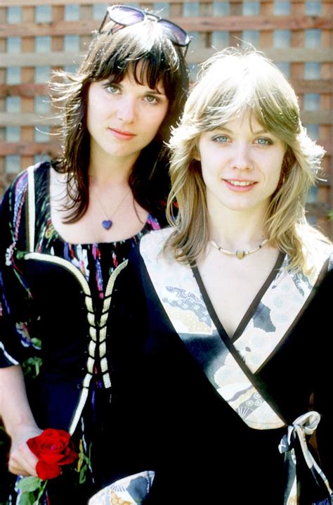 Mabellonghetti Sisters And Musicians Ann Wilson And Nancy Wilson Of