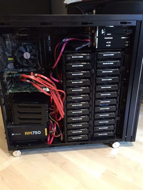 Touch device users, explore by touch or with swipe gestures. My New LIAN PC-V2120B Full Tower Home Server Setup ...