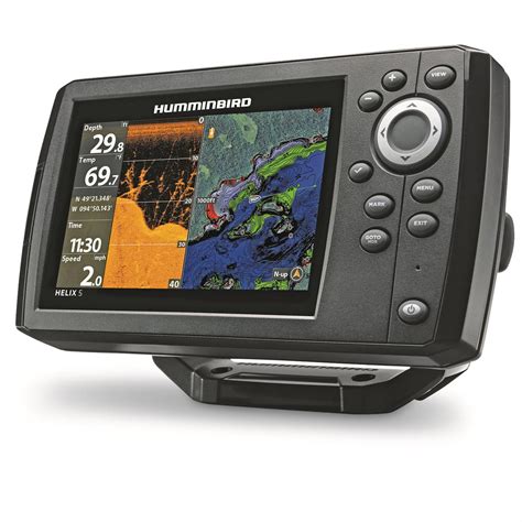 Product info for humminbird helix 5 g2 chirp gps combo. Humminbird HELIX 5 CHIRP DI GPS G2 Sonar Fish Finder ...