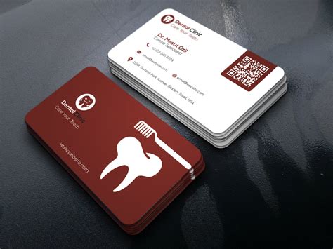 Dentist Business Card Design Techmix