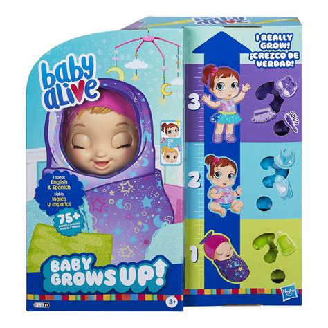 Baby Alive Baby Grows Up Growing And Talking Baby Doll 1 Surprise Doll