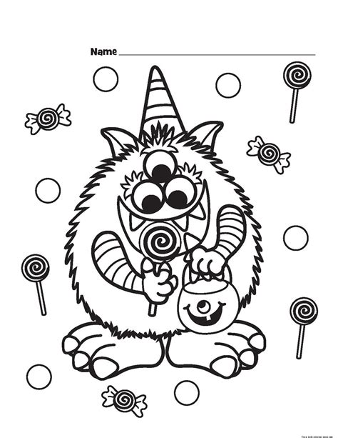 Unique printable candy corn coloring page for kids. Halloween Candy Coloring Pages at GetColorings.com | Free ...
