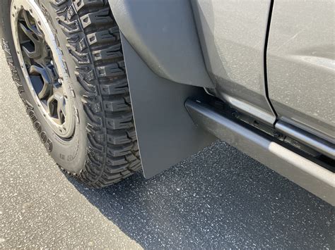 Best Option For Front Mud Flaps On A Sasquatch With Rock Rails