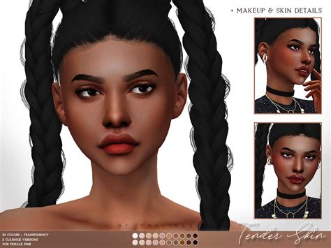 Pralinesims Tender Skin Overlay Female Sims The Sims Skin Images