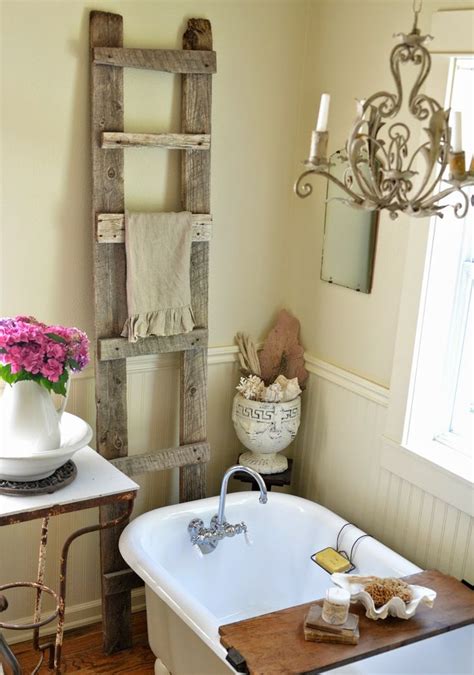 Use the method of zoning to make a small space feel more generous. 28 Lovely And Inspiring Shabby Chic Bathroom Décor Ideas ...