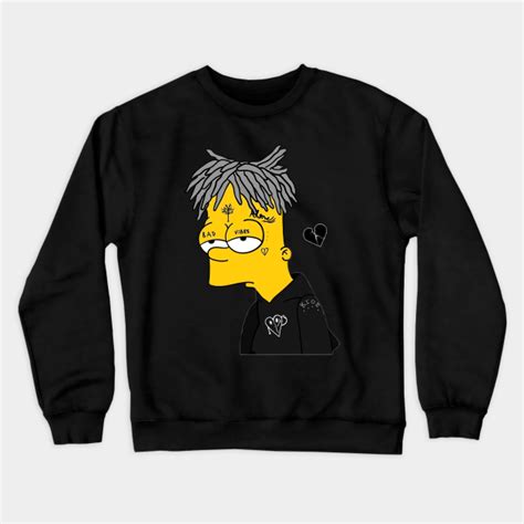 Sad Bart Bart Simpson Crewneck Sweatshirt Teepublic