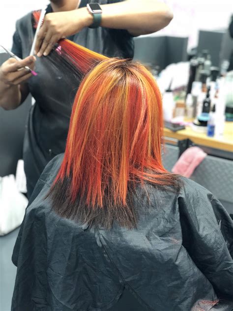 See more ideas about hair, hair styles, hair envy. Creating colors at Envy hair designs | Hair designs, Hair ...