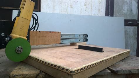 Convenient and safe for use, protect us from hurt when on. slide angle grinder stand - YouTube