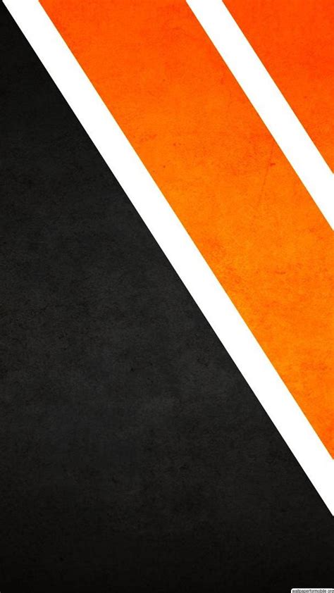Download Orange And Black Grid Pattern Wallpaperfool By Ecampos