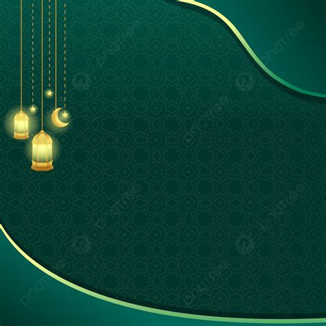 Background Latar Belakang Ramadhan Latar Belakang Idul Fitri Kosong Dengan Dekorasi Lampu