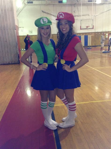mario and luigi costumes for girls party city