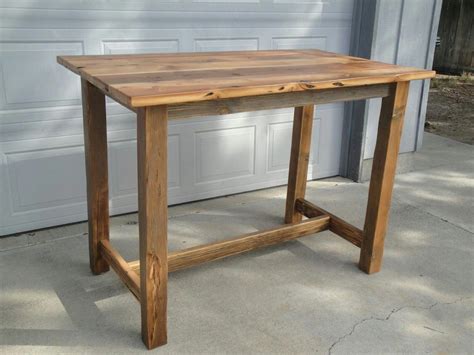 Make Your Own Bar Height Wooden Table ”barfurnitureforsale” Kitchen
