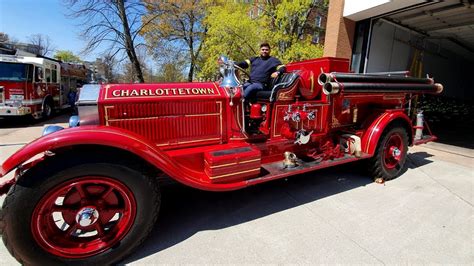Fire Department Exhibition And Museum Tour At Charlottetown Pei Canada