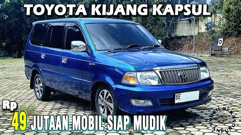 Siap Mudik Dengan Toyota Kijang Kapsul Harga Sampai Jutaan