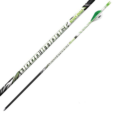 Black Eagle Deep Impact Crested Fletched Arrows 003 6 Pack 400