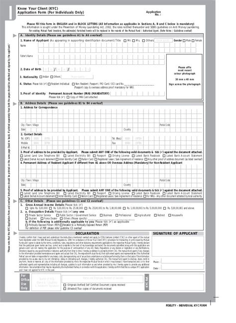 Instructions for filling kyc form. KYC Forms for Gas Connection | Oil and Gas | Pinterest
