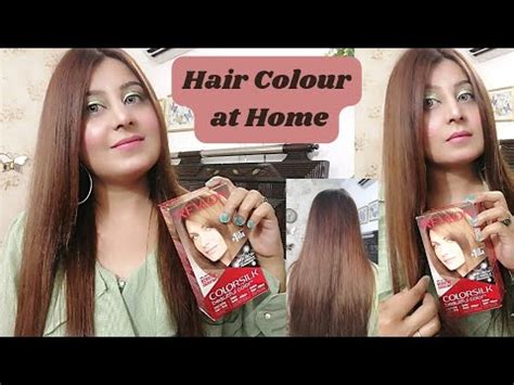 How I Colour My Hair At Home Black To Golden Brown Hair Without Cut Down Bleach Youtube