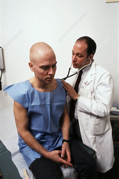 Hiv Patient And Doctor During Azt Study Stock Image C0270614