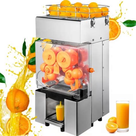 Electric Commercial Orange Juicer Squeezer Juice Machine Citrus Press