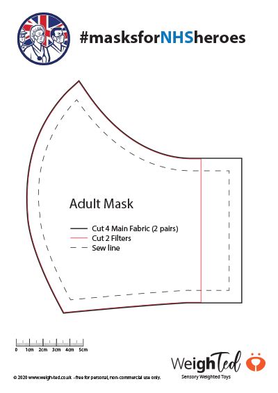 41 downloads 898 views 79kb size. Free Face Mask Sewing Pattern - From Weigh-Ted