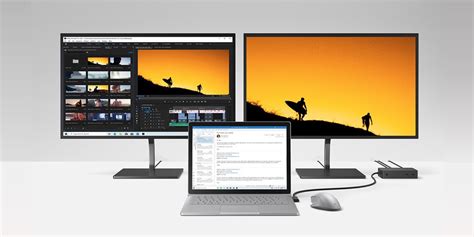 How To Set Up A Windows Laptop To Work With Two Monitors Free Nude