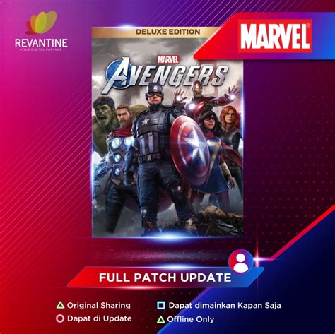 Marvels Avengers Deluxe Edition Pc Original Full Dlc Revantine Store