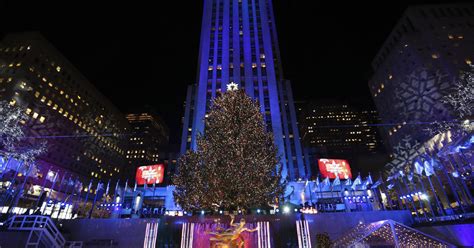 2018 Rockefeller Center Christmas Tree Lighting Watch