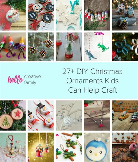 If you are having trouble convincing your friends to do things on the cheap, then be upfront with. 27+ DIY Christmas Ornaments Kids Can Craft - Hello ...