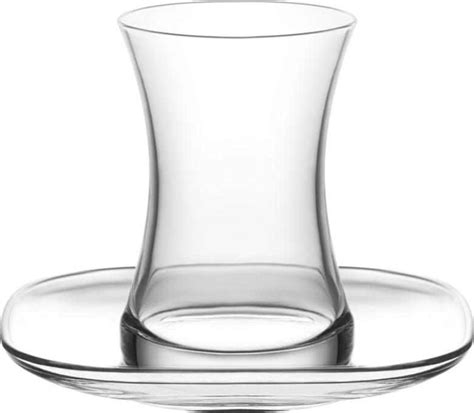 Lav Turkish Tea Glass Set Zen 12pcs Online Turkish Shopping Center