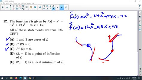 Created by someone who has taken the course and fell in love with it. AP Calculus ab test 14 - YouTube