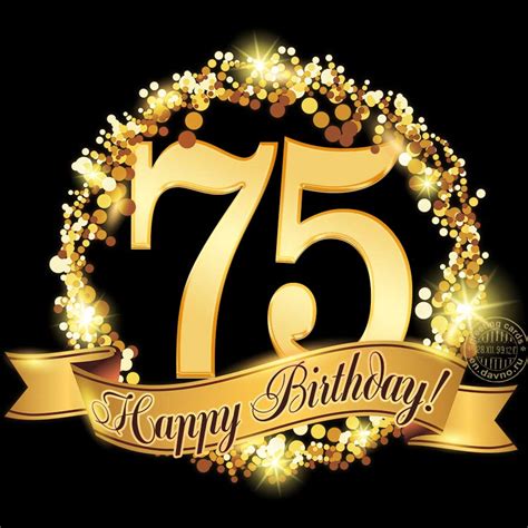 Happy 75th Birthday Animated GIFs - Download on Funimada.com