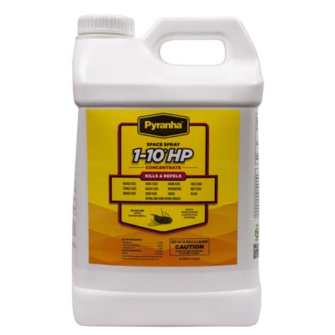 To control pests, listed in table above, apply to ground area in a band when properly mixed in water, the end use dilution after adding 1.25 ounces of transport mikron tags: Pyranha 1 - 10HP Concentrate | eBay