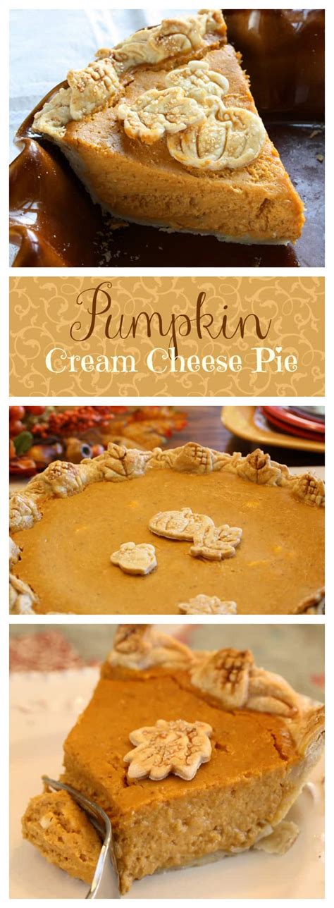 Easy Quick Pumpkin Pie With Cream Cheese Easy Pumpkin Cream Cheese