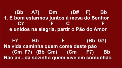 é Bom Estarmos Juntos Cifra
