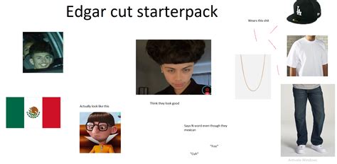 Edgar Cut Starterpack Rstarterpacks Starter Packs Know Your Meme