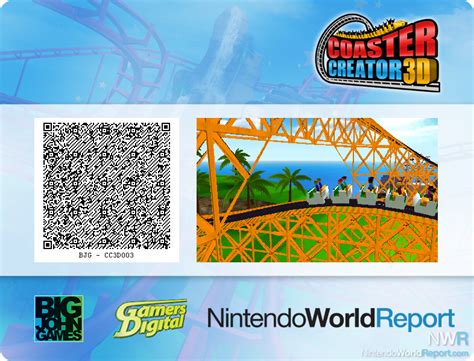 Log in to add custom notes to this or any other game. Coaster Creator 3D Exclusive QR Codes - Blog - Nintendo ...