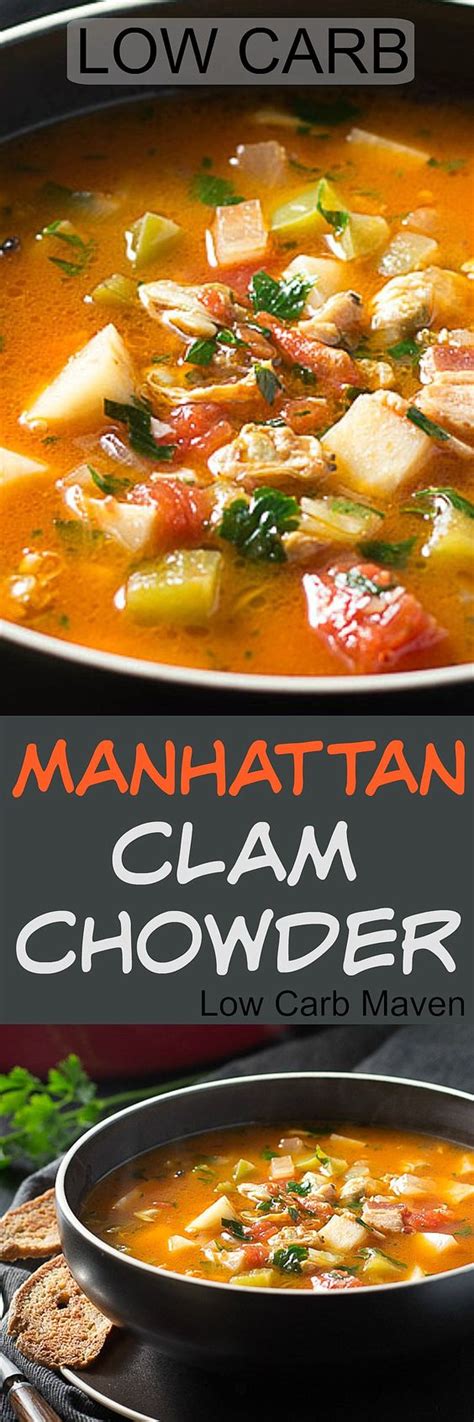 Detailed nutritional information and nutrient hierarchy for macro and micronutrients (including available amino acid composition, fat types, fiber and sugar as well as vitmains and minerals) in campbell soup company, campbell's chunky soups, manhatten clam chowder. This delicious recipe for Manhattan Clam Chowder is ...