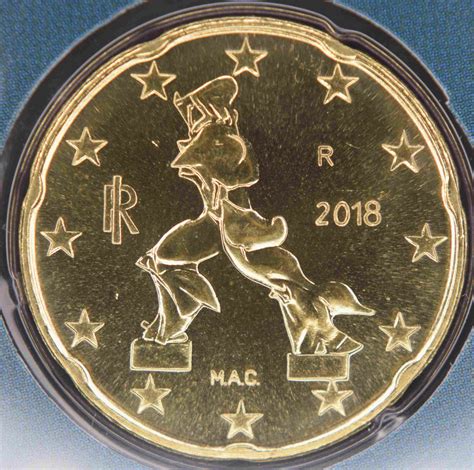 Italy 20 Cent Coin 2018 Euro Coinstv The Online Eurocoins Catalogue