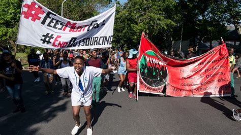 Police Fire Stun Grenades Arrest 23 At Uct Over Fee Protests The