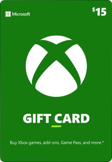 Microsoft Xbox 15 T Card Xbox Microsoft T Card 2015 Best Buy