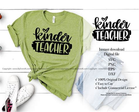 Download kinder teacher svg, kindergarten teacher svg, instant download svg,eps,png,dxf, free commercial ...