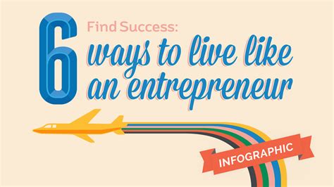 Infographic 6 Ways To Live Like An Entrepreneur Whats Up Usana